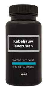 Kabeljauw levertraan